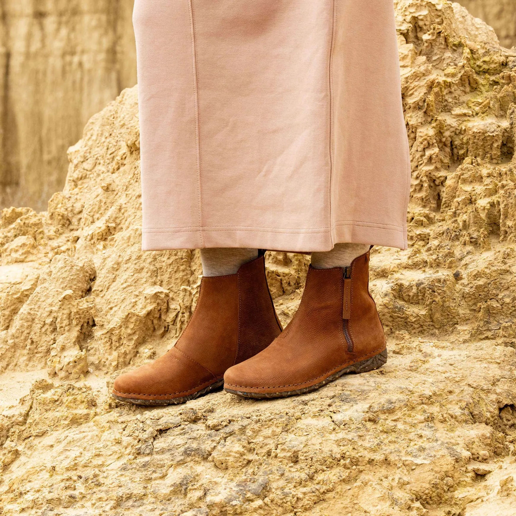 Women El Naturalista Ankle Boots|5472 ANGKOR
