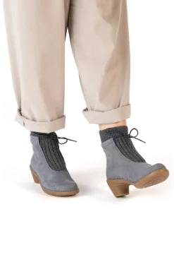 Women El Naturalista Ankle Boots|5339 AQUA