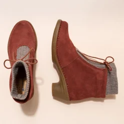 Women El Naturalista Ankle Boots|5339 AQUA