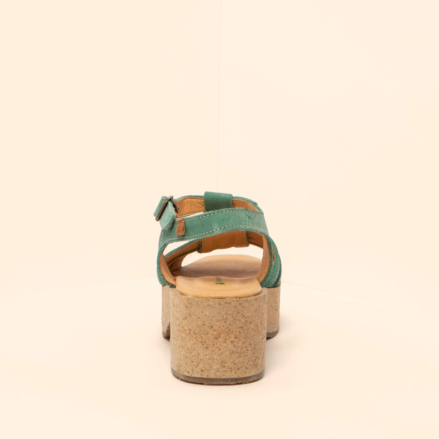 Women El Naturalista Sandals|Sandals With Heel|5890 ARBEQUINA