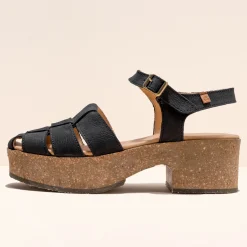 Women El Naturalista Sandals|Sandals With Heel|5891 ARBEQUINA