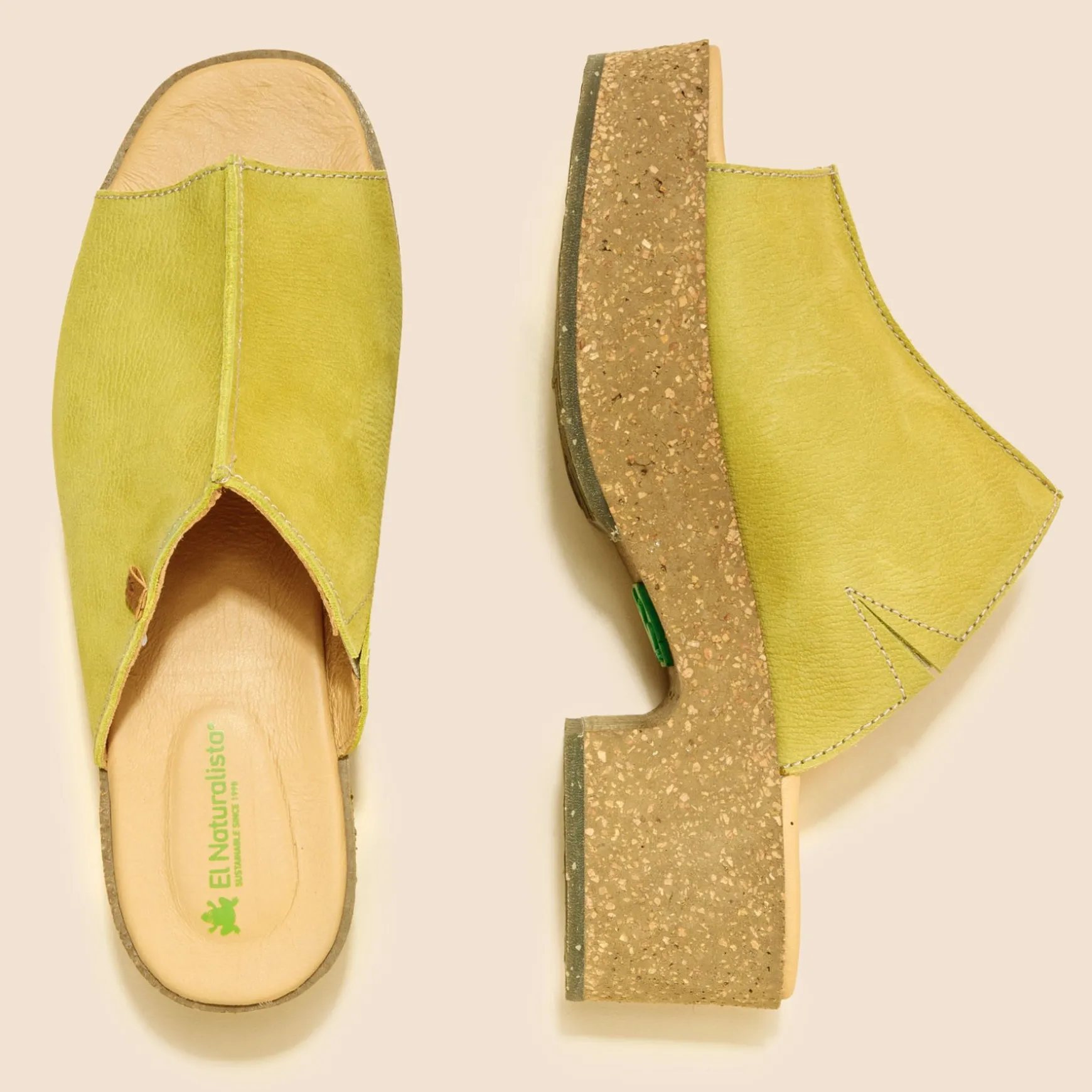 Women El Naturalista Sandals|Sandals With Heel|5892 ARBEQUINA
