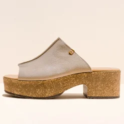 Women El Naturalista Sandals|Sandals With Heel|5892 ARBEQUINA