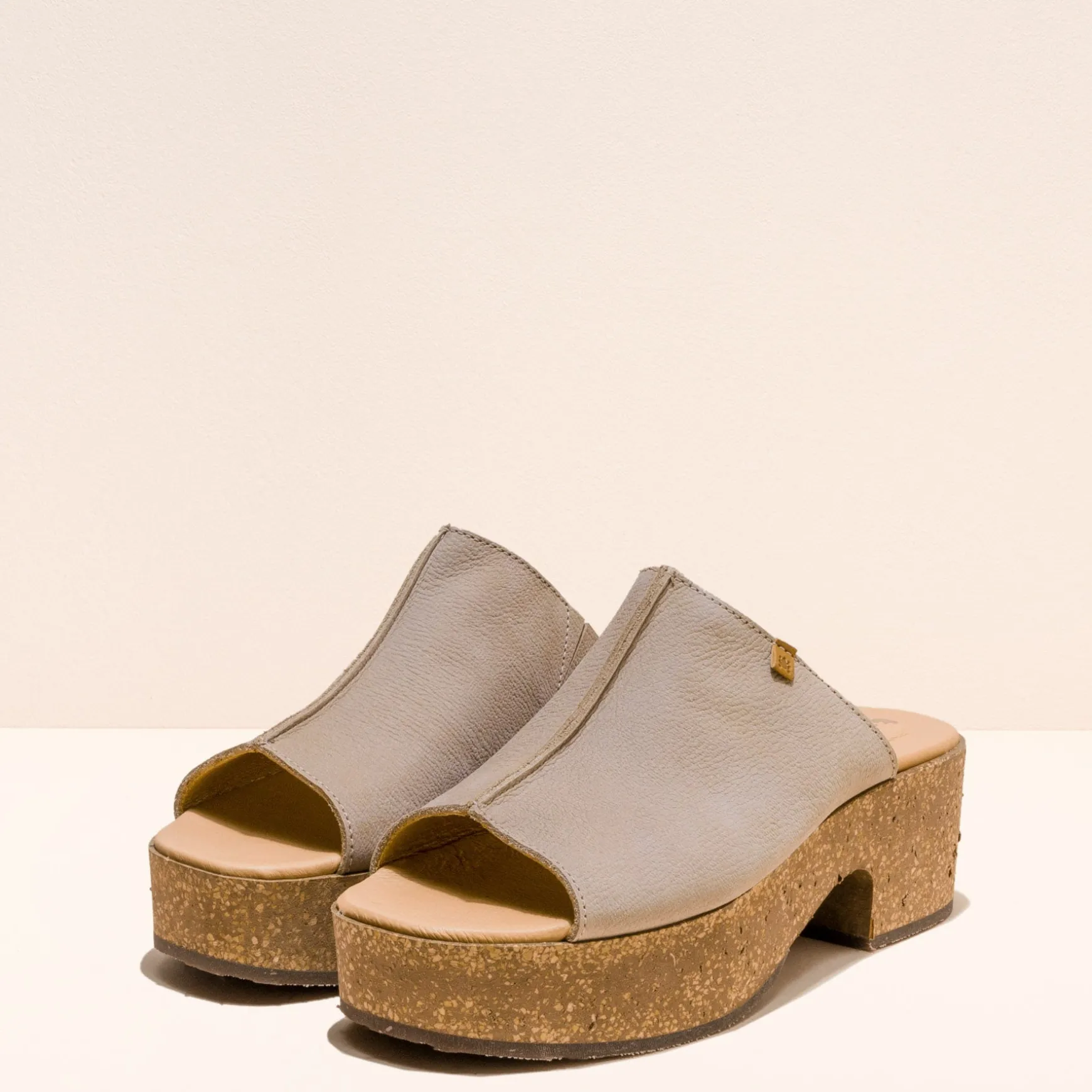 Women El Naturalista Sandals|Sandals With Heel|5892 ARBEQUINA