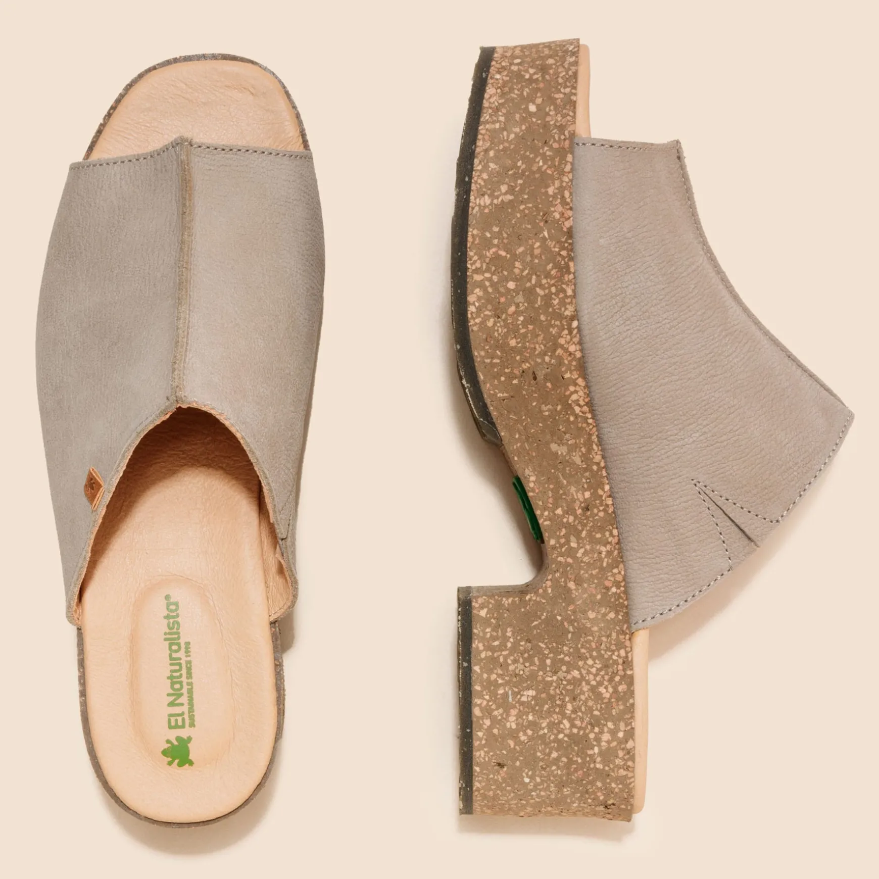Women El Naturalista Sandals|Sandals With Heel|5892 ARBEQUINA