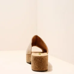 Women El Naturalista Sandals|Sandals With Heel|5892 ARBEQUINA