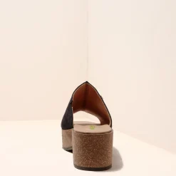 Women El Naturalista Sandals|Sandals With Heel|5892 ARBEQUINA