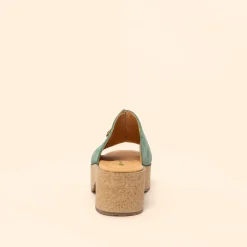 Women El Naturalista Sandals|Sandals With Heel|5892 ARBEQUINA
