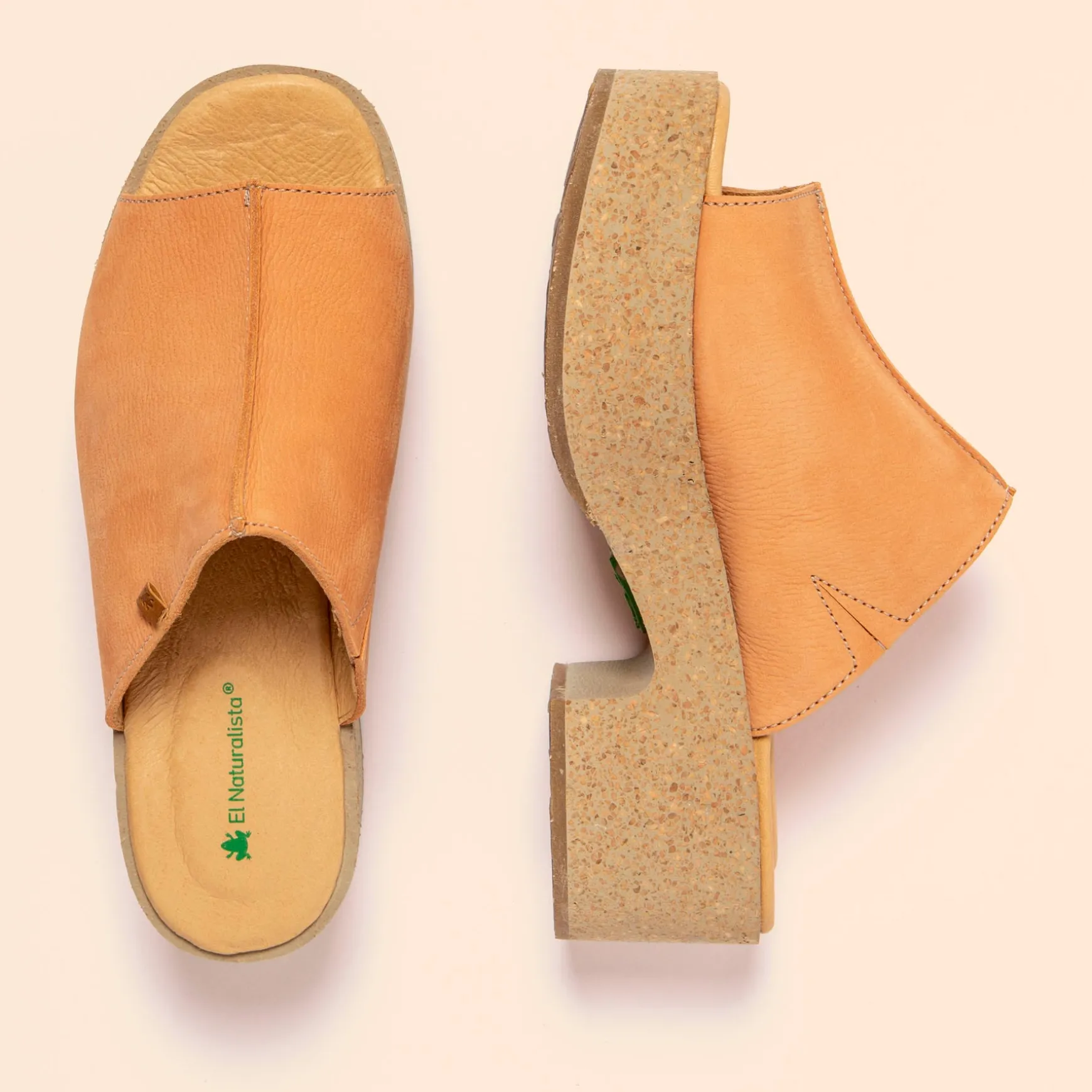 Women El Naturalista Sandals|Sandals With Heel|5892 ARBEQUINA