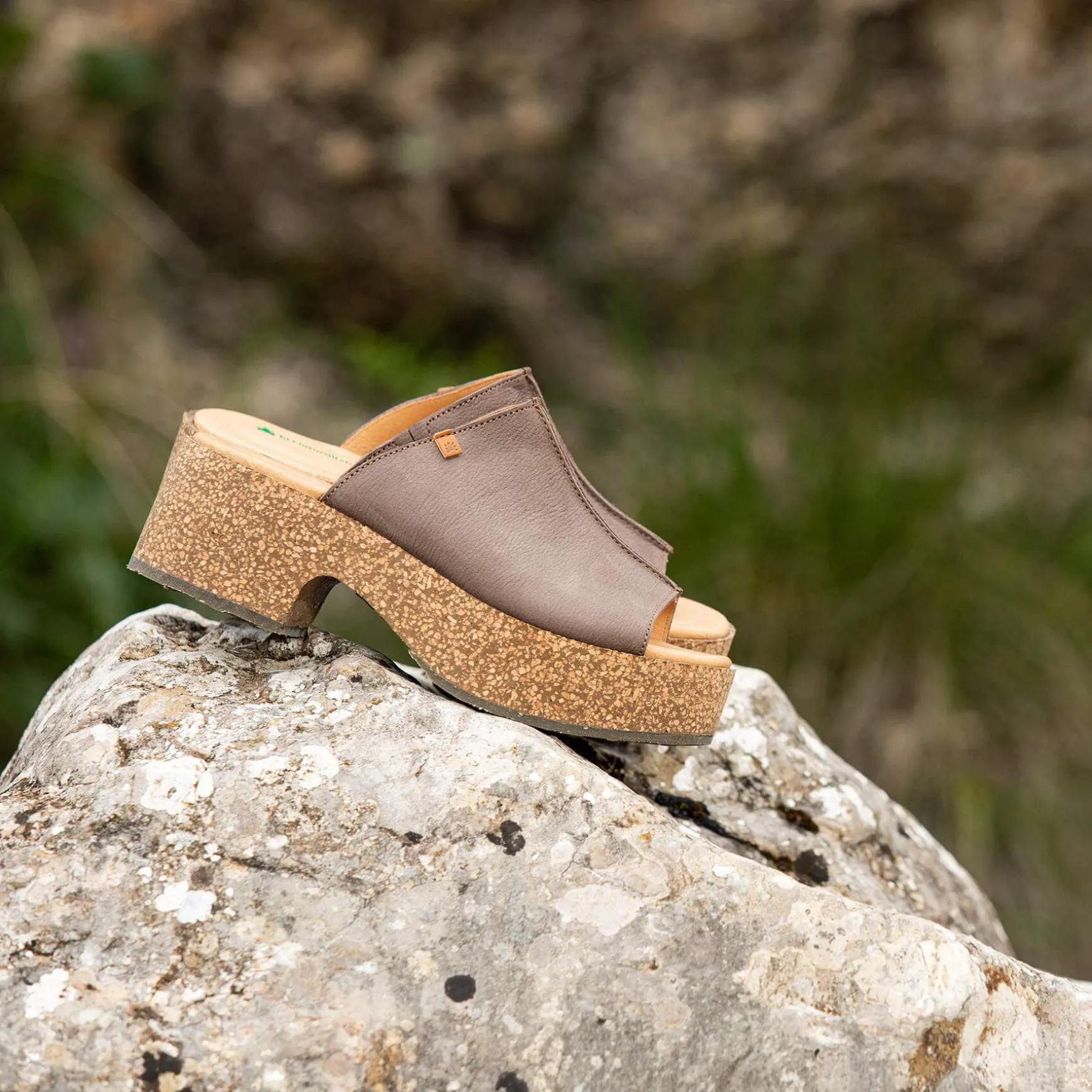 Women El Naturalista Sandals|Sandals With Heel|5892 ARBEQUINA