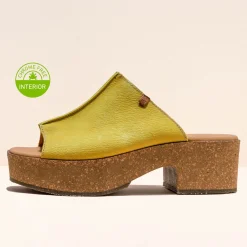 Women El Naturalista Sandals|Sandals With Heel|5892 ARBEQUINA