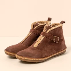 Women El Naturalista Ankle Boots|5349 CORAL