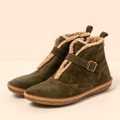 Women El Naturalista Ankle Boots|5349 CORAL