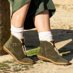Women El Naturalista Ankle Boots|5349 CORAL