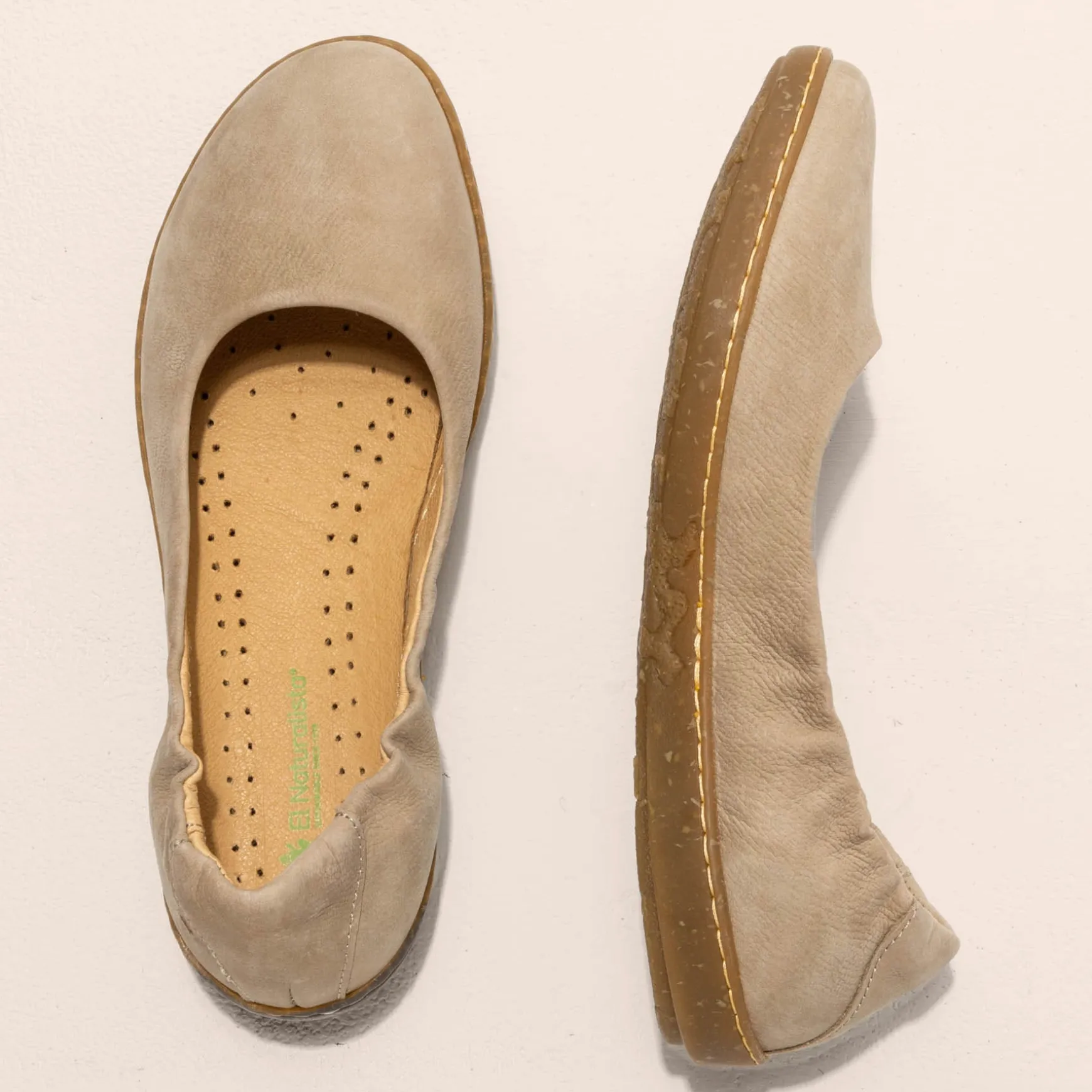 Women El Naturalista Ballerinas|5300 CORAL