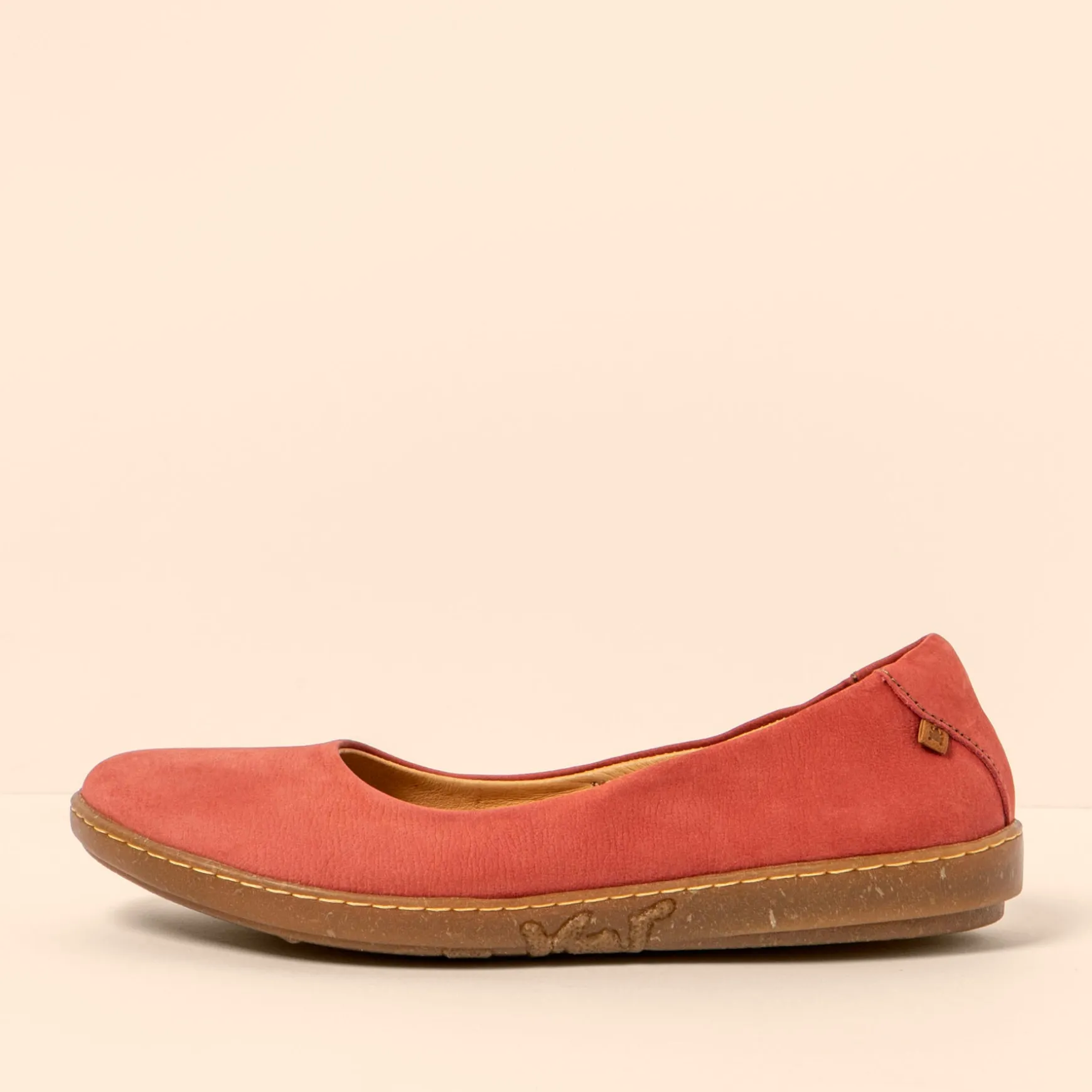 Women El Naturalista Ballerinas|5300 CORAL