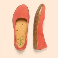 Women El Naturalista Ballerinas|5300 CORAL