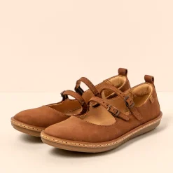 Women El Naturalista Ballerinas|5348 CORAL
