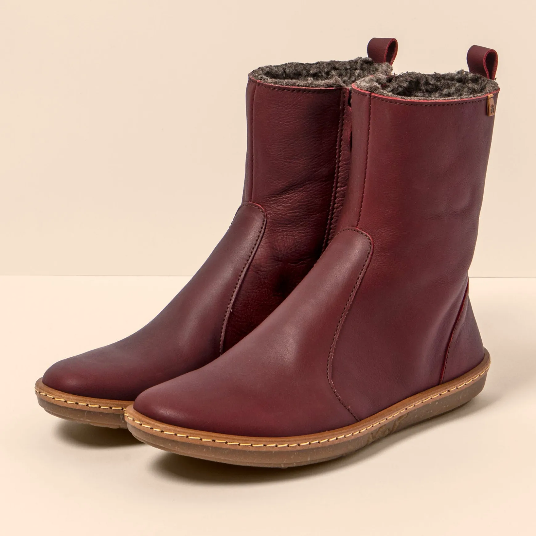 Women El Naturalista Ankle Boots|5319 CORAL