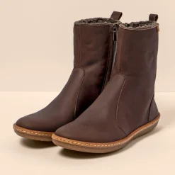 Women El Naturalista Ankle Boots|5319 CORAL