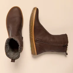 Women El Naturalista Ankle Boots|5319 CORAL