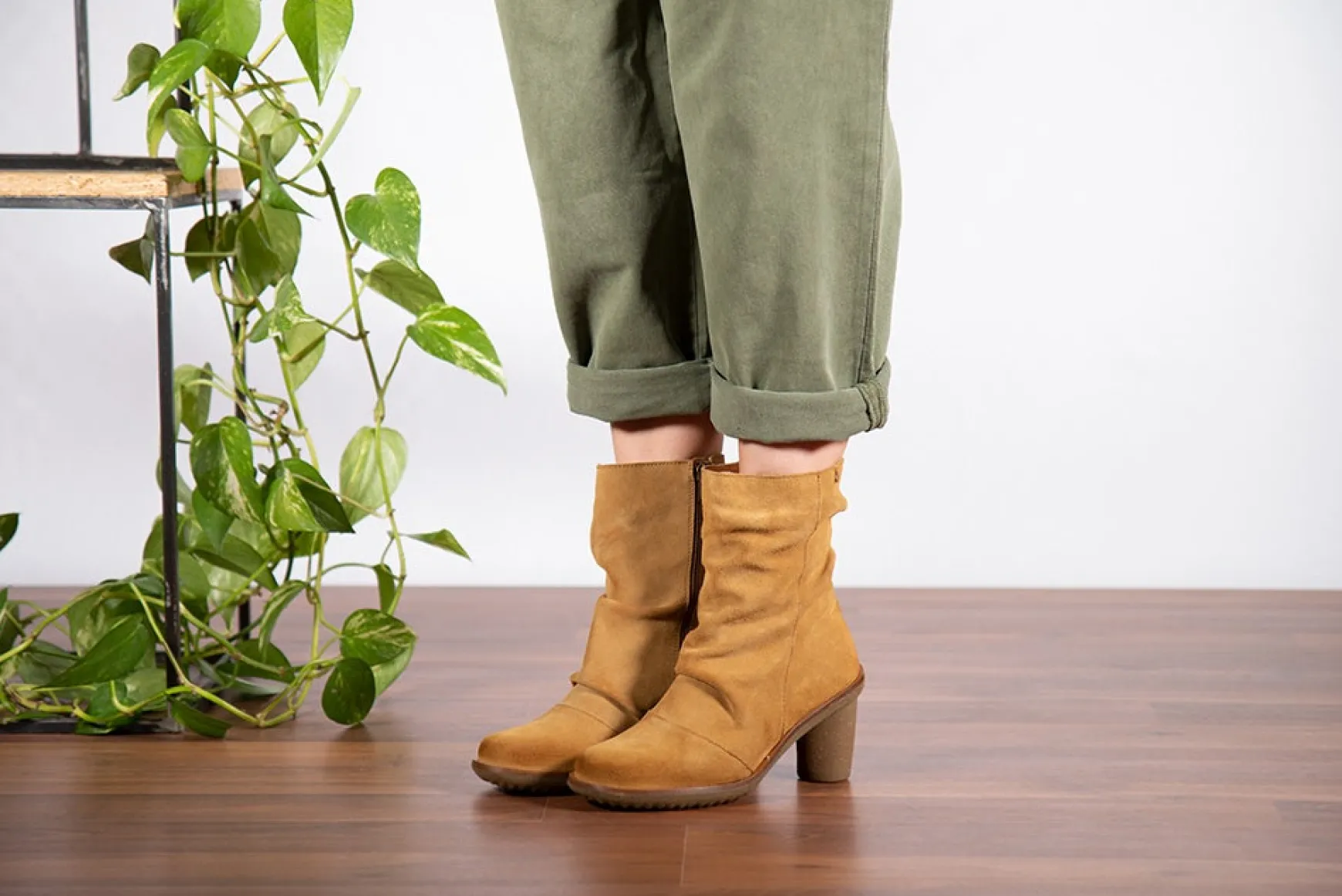 Women El Naturalista Ankle Boots With Heel|Ankle Boots|5160 TRIVIA
