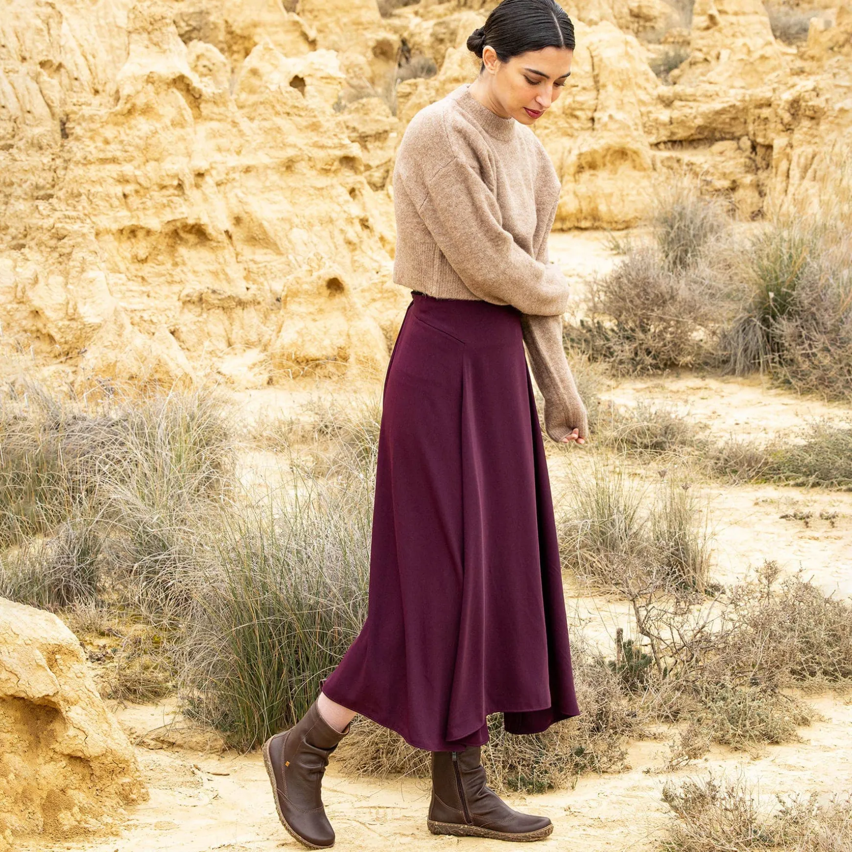 Women El Naturalista Ankle Boots|N722 NIDO