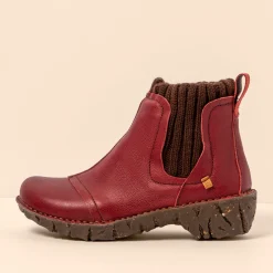Women El Naturalista Ankle Boots|NE23 YGGDRASIL